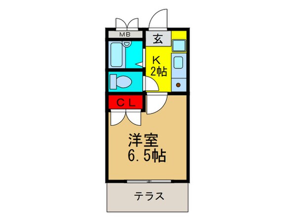 アクール豊中南の物件間取画像